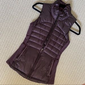 LULULEMON VEST, deep purple XXS